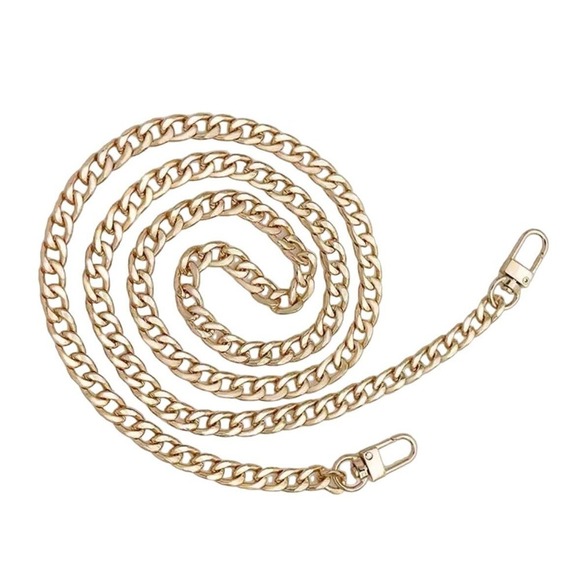 NIB Purse Chain Strap Shoulder Crossbody Replacement Straps with Metal Buckles - Picture 1 of 5